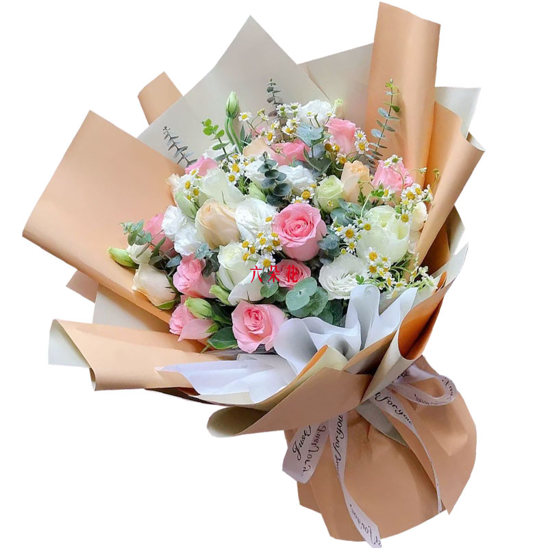 18朵玫瑰混搭，爱如鲜花盛开